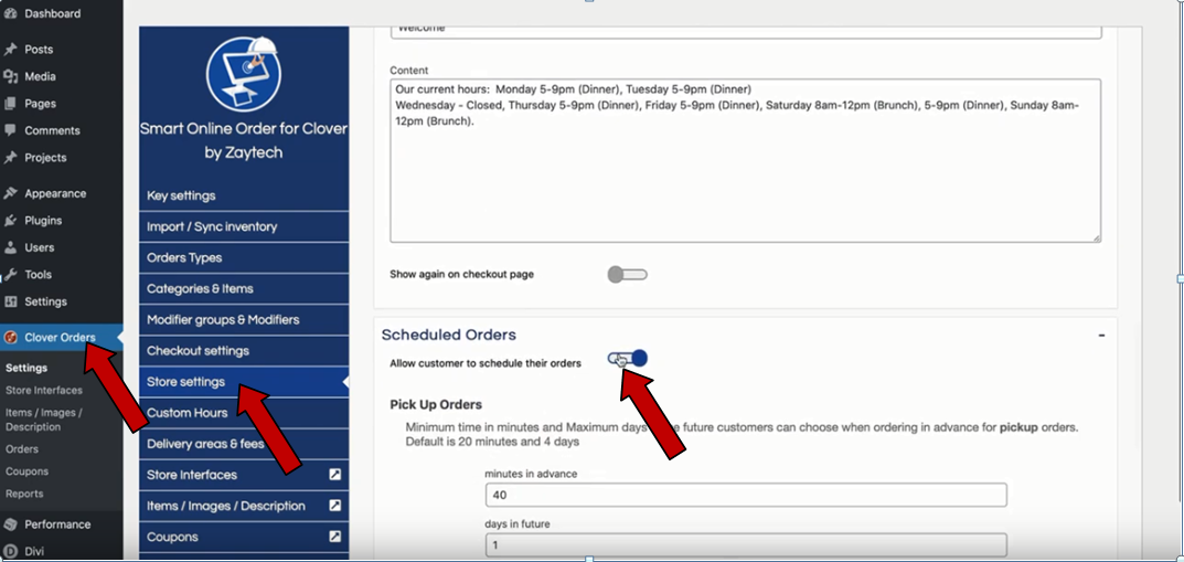 Customers can't schedule Orders? Smart Online Order for Clover